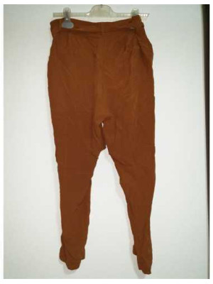 Pantaloni subtiri de dama cu cordon in talie Zebra 2