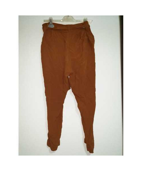 Pantaloni subtiri de dama cu cordon in talie Zebra