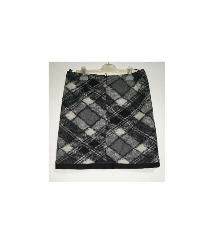 Fusta dama in carouri pentru toamna-iarna marimea 40