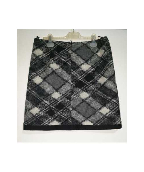 Fusta dama in carouri pentru toamna-iarna marimea 40