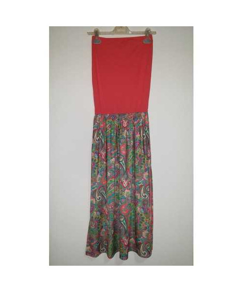 Rochie de dama fara bretele cu print multicolor Calzedonia Cobey