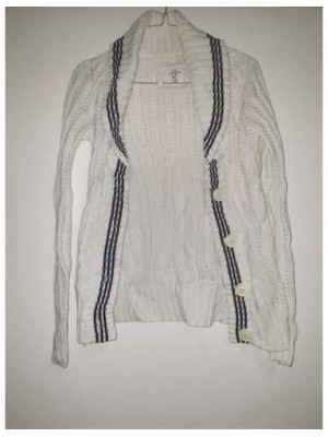 Pulover dama tricotat cu nasturi H&M