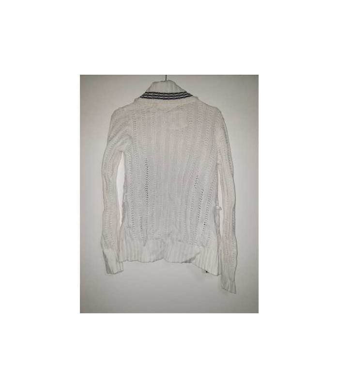 Pulover dama tricotat cu nasturi H&M