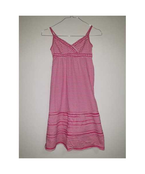 Rochie de vara cu dungi si bretele subtiri H&M