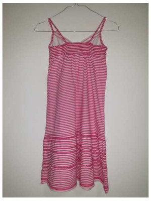 Rochie de vara cu dungi si bretele subtiri H&M 2