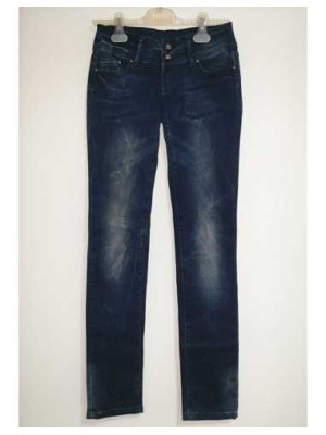 Pantaloni Jeans de dama model usor decolorat
