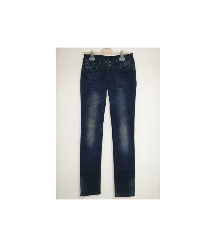 Pantaloni Jeans de dama model usor decolorat