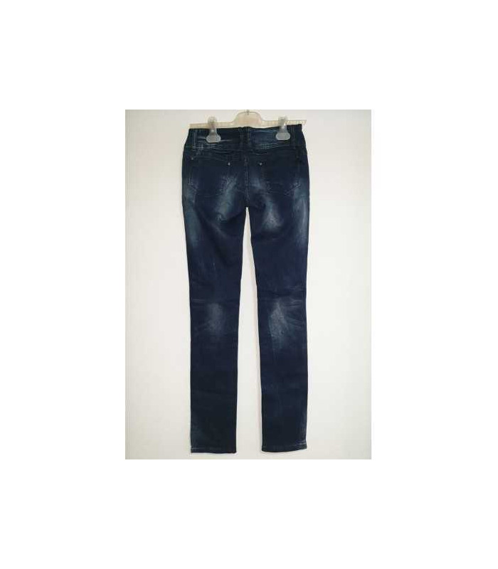 Pantaloni Jeans de dama model usor decolorat