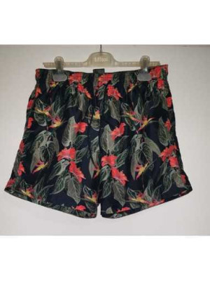 Pantaloni scurti pentru plaja barbati cu motive florale H&M