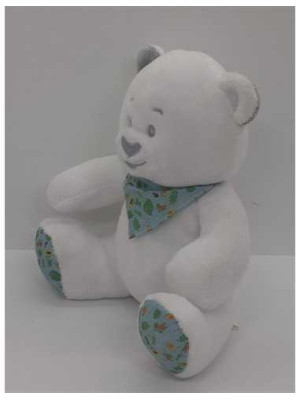 Ursulet de plus cu batic 20 cm 2