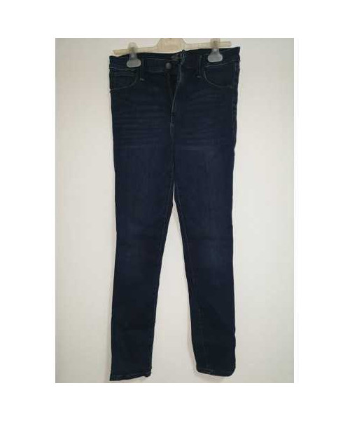 Pantaloni Jeans dama culoare bleumarin Abercrombie&Fitch