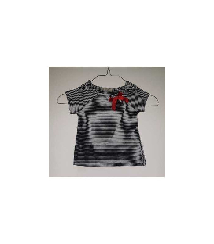 Tricou cu dungi pentru fetite Cikoby