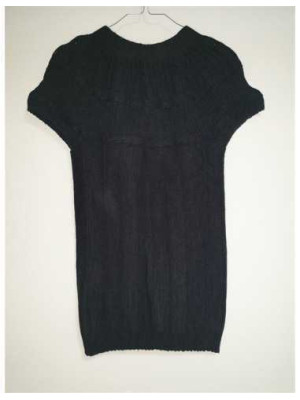 Vesta dama tricotata culoare gri 2