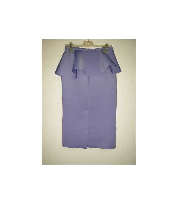 Fusta dama pentru toamna cu volan in talie