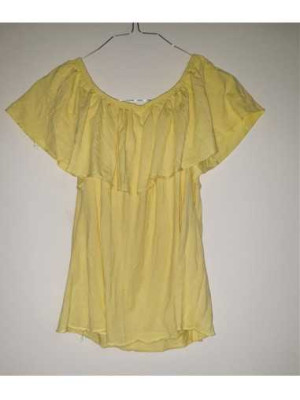 Tricou pentru fetite cu volan sus Zara 2