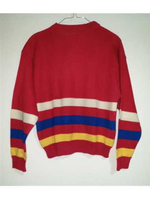 Pulover tricotat pentru copii cu dungi multicolore Trimond