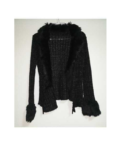 Pulover dama tricotat cu blanita la gat si la mansete