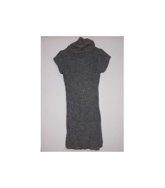 Pulover lung dama cu maneca scurta