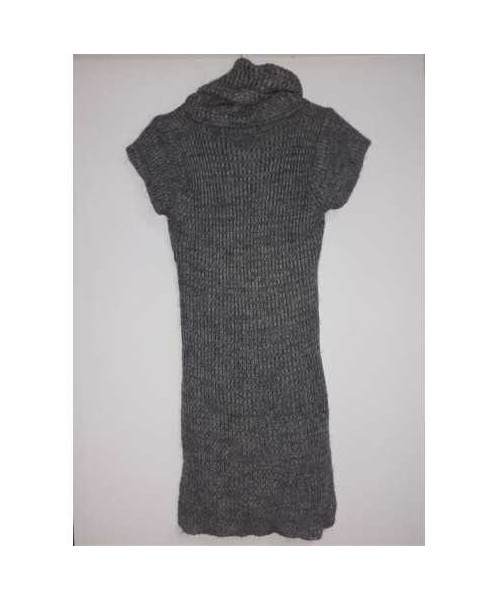 Pulover lung dama cu maneca scurta