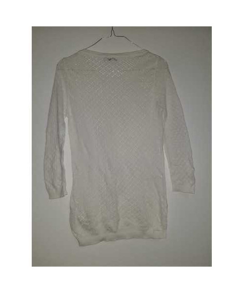 Pulover dama tricotat cu model romburi Stradivarius