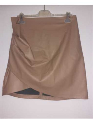 Fustita dama trei sferturi cu aspect de piele Orsay