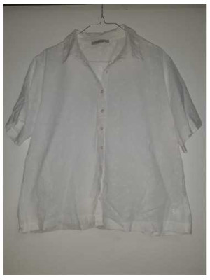 Camasa alba cu model perforat LCW CASUAL