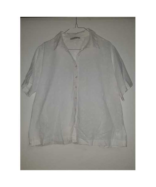 Camasa alba cu model perforat LCW CASUAL