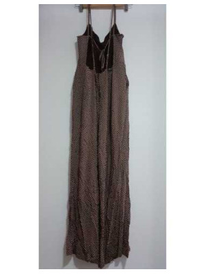 Salopeta dama cu buline albe si bretele subtiri H&M 2