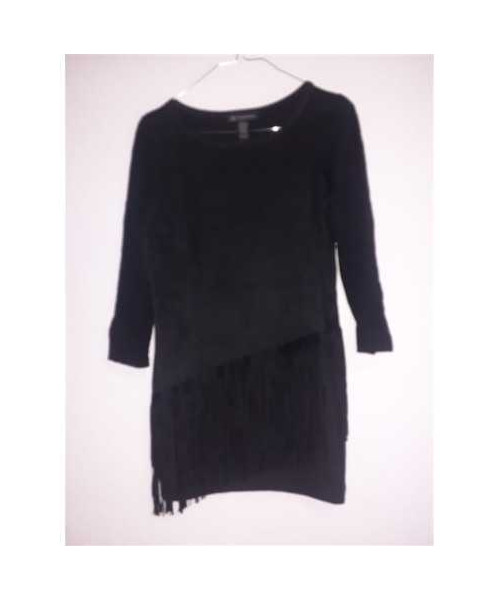 Bluzita dama cu franjuri si maneca trei sferturi INC