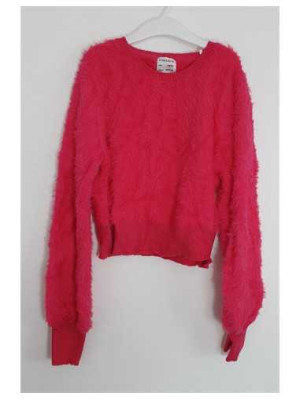 Pulover pufos pentru fete Terranova