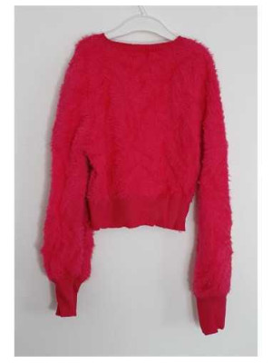 Pulover pufos pentru fete Terranova 2