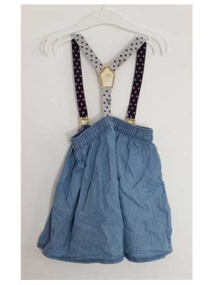 Fustita cu bretele pentru fetite 2