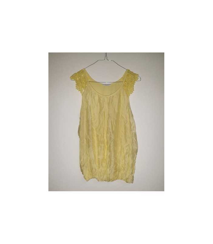 Bluza dama fara maneci Made in Italy