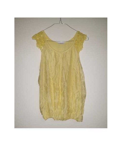 Bluza dama fara maneci Made in Italy