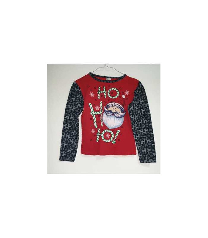 Bluza de pijama cu imprimeu de Craciun Izolli Kids