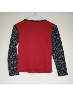 Bluza de pijama cu imprimeu de Craciun Izolli Kids 2