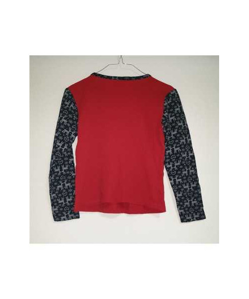 Bluza de pijama cu imprimeu de Craciun Izolli Kids