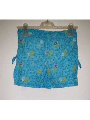 Pantaloni scurti pentru copii cu motive florale multicolore 2