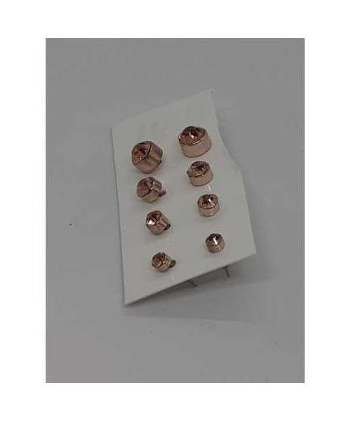 Set 4 perechi cercei cu stras H&M