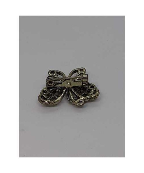 Brosa metalica culoare auriu model fluture