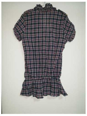 Camasa dama in carouri cu maneci bufante FIONER CHEN 2