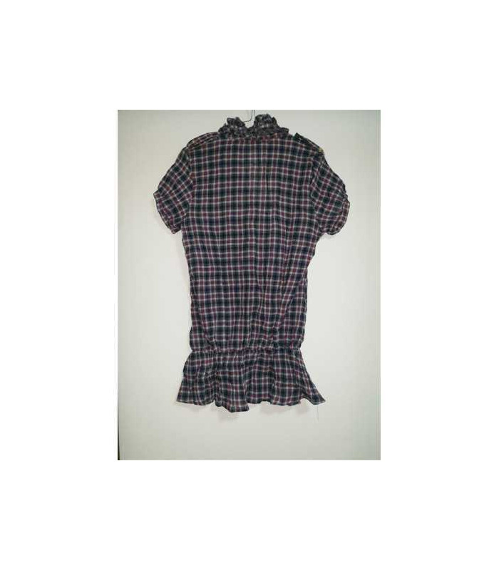 Camasa dama in carouri cu maneci bufante FIONER CHEN