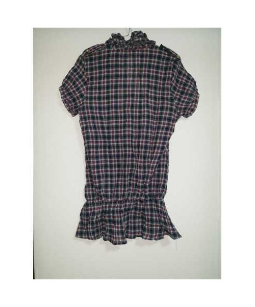 Camasa dama in carouri cu maneci bufante FIONER CHEN