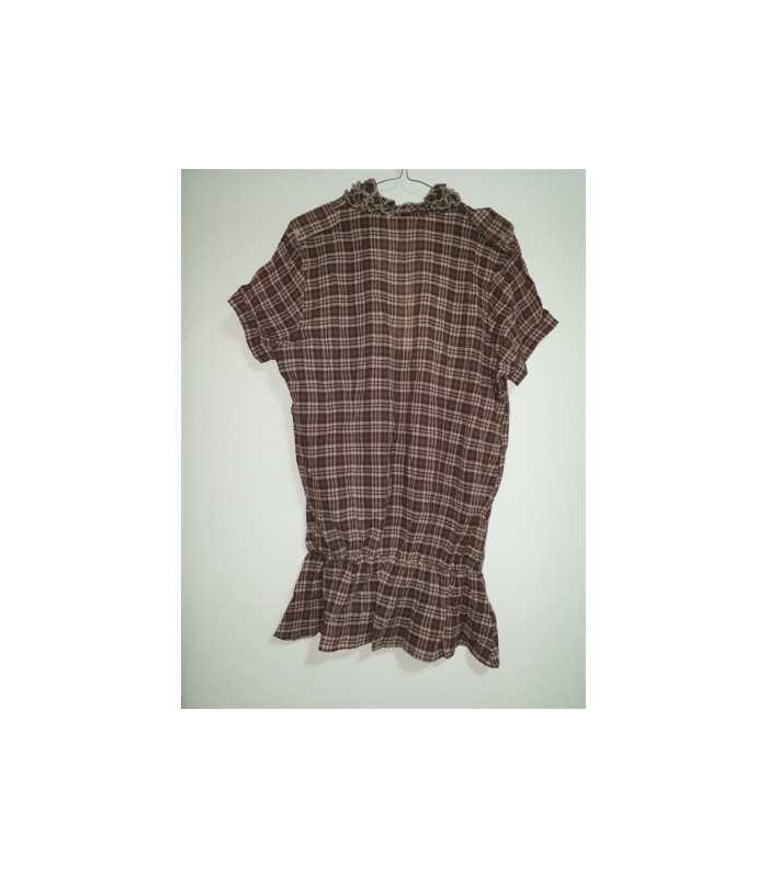 Camasa dama in carouri cu buzunare la piept FIONER CHEN