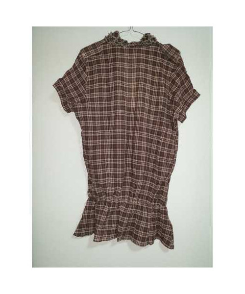 Camasa dama in carouri cu buzunare la piept FIONER CHEN