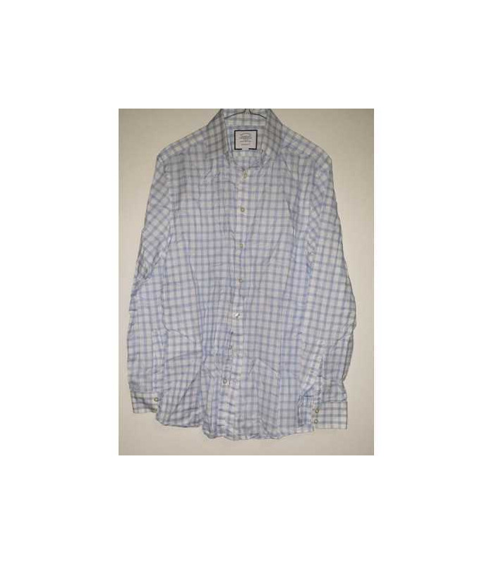 Camasa barbateasca in carouri cu maneca lunga Charles Tyrwhitt