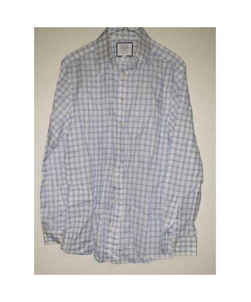 Camasa barbateasca in carouri cu maneca lunga Charles Tyrwhitt