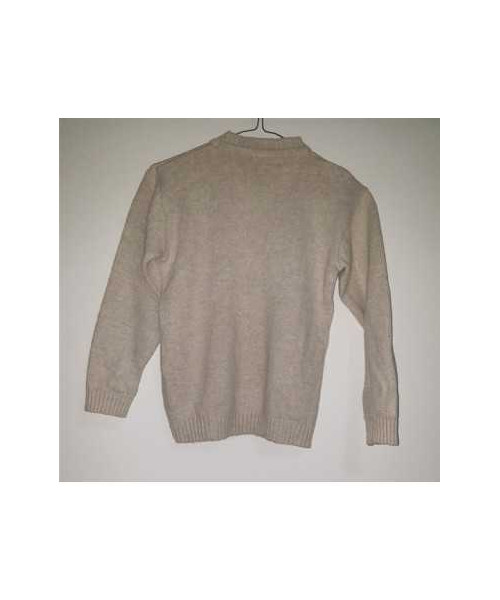 Pulover pentru fetite culoare crem Furkan