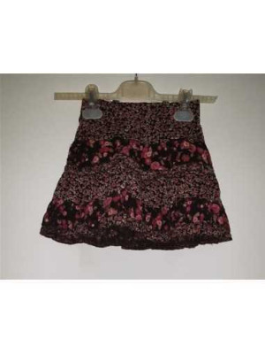 Fustita scurta pentru copii cu imprimeu floral multicolor UNSEA