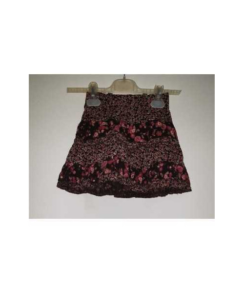 Fustita scurta pentru copii cu imprimeu floral multicolor UNSEA